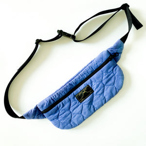 Hip Bag- Quilted Indigo