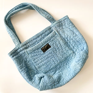 Quilted Tote- Small Indigo Batch No.2