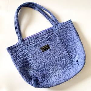 Quilted Tote- Small Indigo Batch No.3